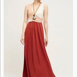 Anthropologie Elysian Maxi Dress